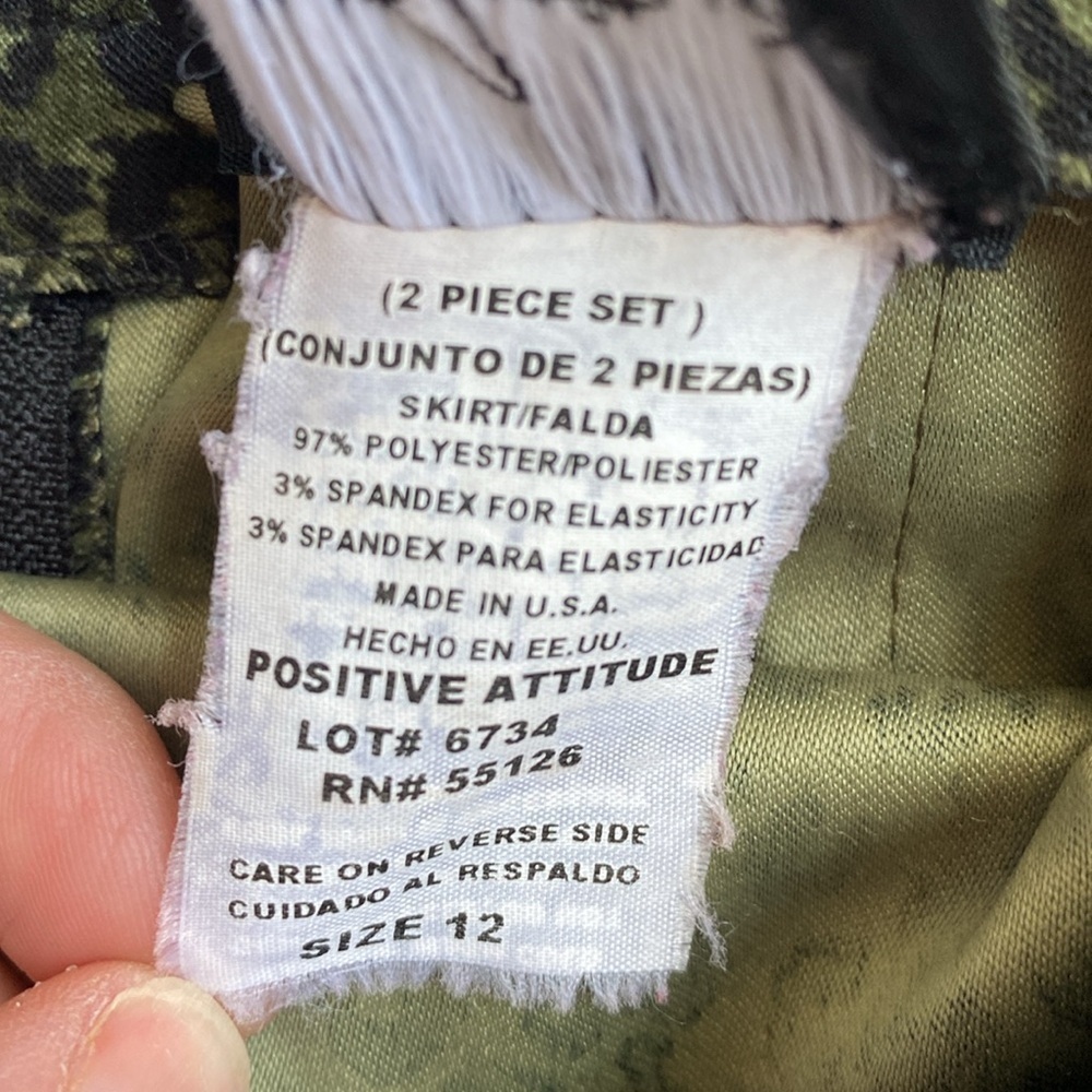 Positive Attitude 80s high waisted pencil skirt. - Picture 5 of 14